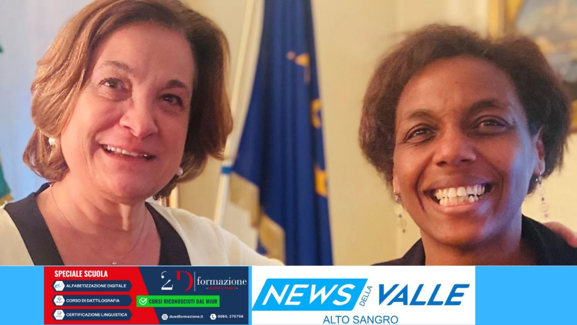 Il Prefetto di Isernia incontra il Console Generale di Francia Lise Moutoumalaya
